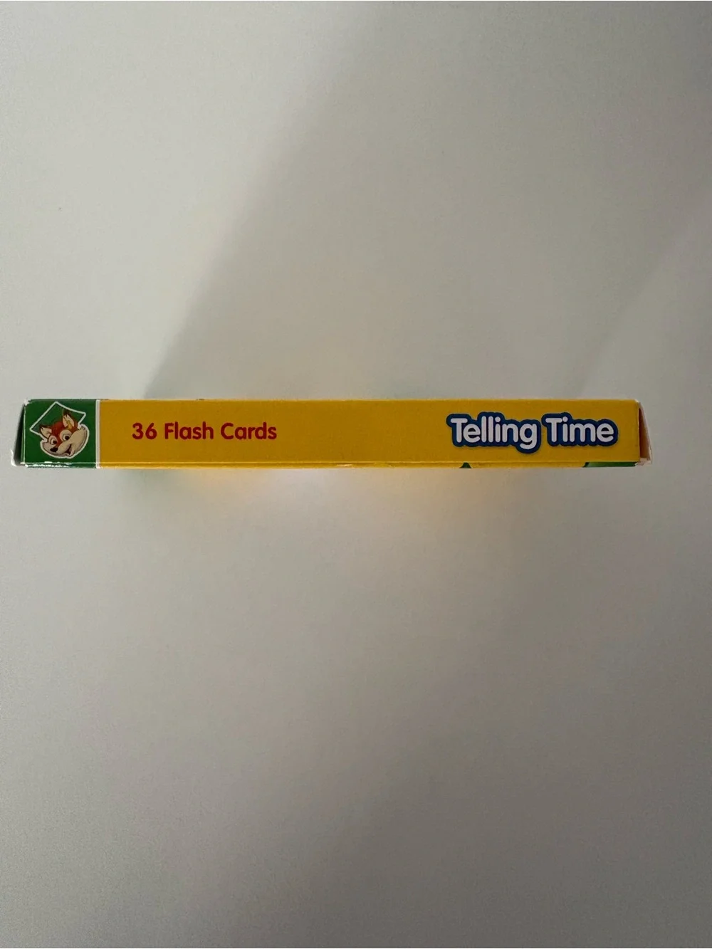 Telling Time Flash Cards - Yellow 1&2 grade